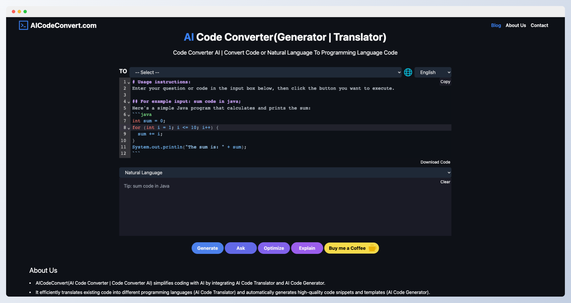 AICodeConvert