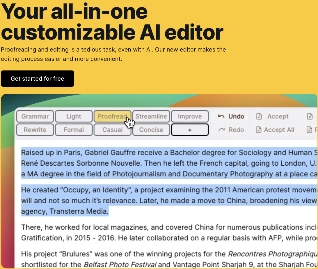 Proofread