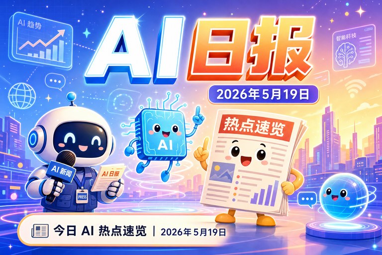 AI日报 | 2026年5月19日（周二）：马斯克诉 OpenAI 案被驳回、Google I/O 2026 开幕