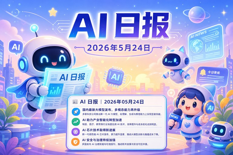 AI日报 | 2026年5月24日(周日):Gemini 3.5 Flash 大幅降价、Figure 机器人 200 小时自主运行