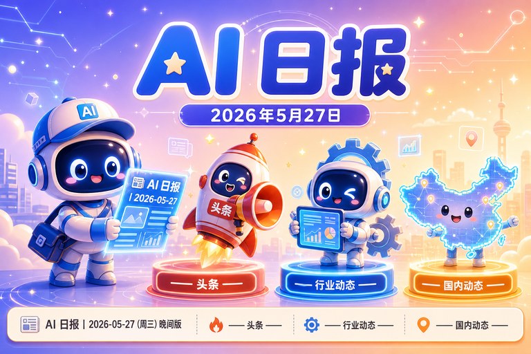 AI日报·晚间 | 2026年5月27日(周三):Robinhood 推出 AI Agent 交易、FastAPI 爆 BadHost 漏洞