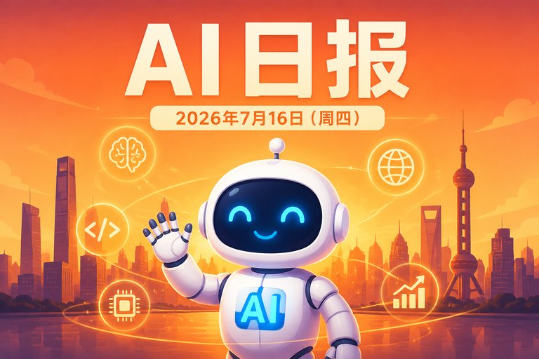 AI早报 | 2026年7月16日(周四):WAIC明天开幕、DeepSeek启动IPO、腾讯135亿接盘Manus