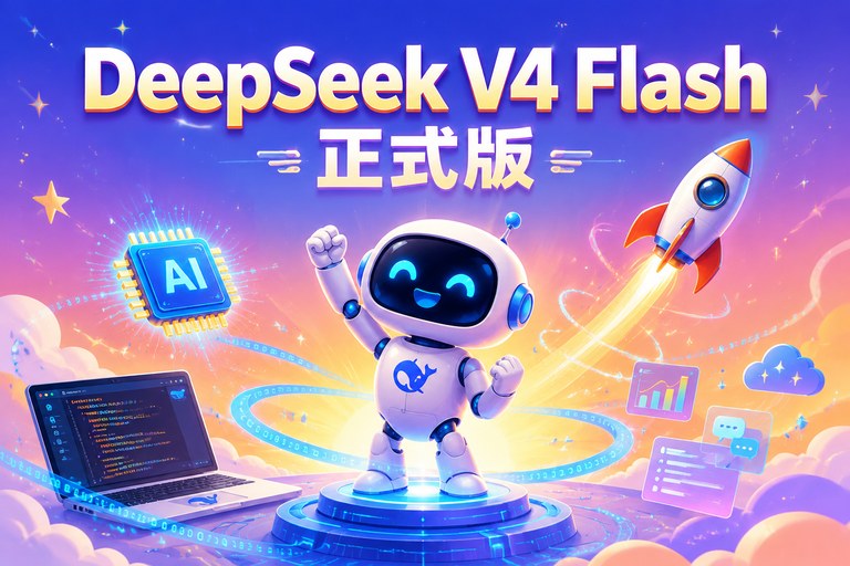 DeepSeek V4 Flash 正式版发布：Agent 能力翻倍，基准测试全面碾压 Pro 预览版